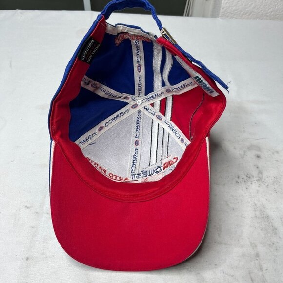 Powerade Hat Cap Adults Strap Back Red White Blue Drag Racing‎ Carquest N… - Picture 6 of 8